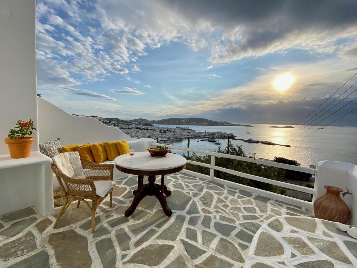 Anemones Sea View Apartment Mykonos Town Ngoại thất bức ảnh