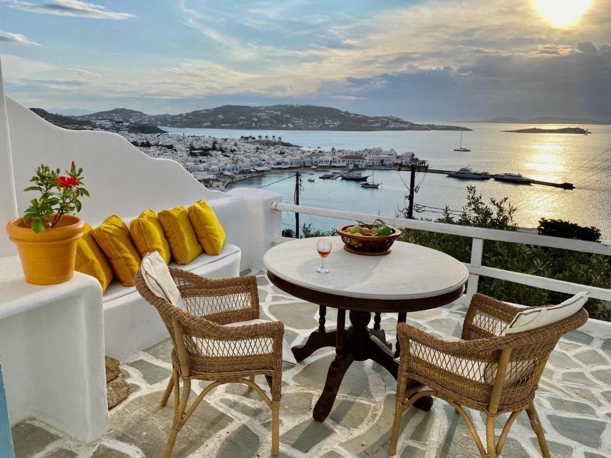 Anemones Sea View Apartment Mykonos Town Ngoại thất bức ảnh