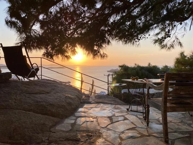 Anemones Sea View Apartment Mykonos Town Ngoại thất bức ảnh