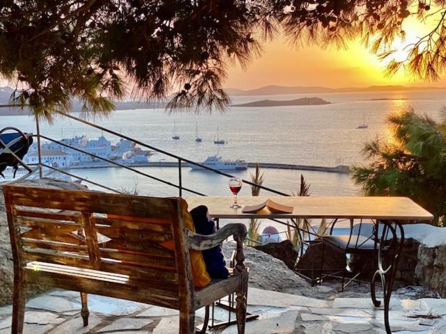 Anemones Sea View Apartment Mykonos Town Ngoại thất bức ảnh
