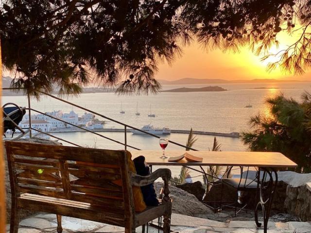 Anemones Sea View Apartment Mykonos Town Ngoại thất bức ảnh