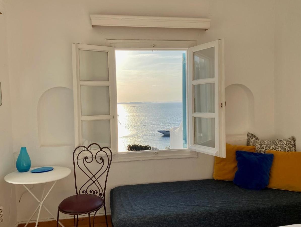 Anemones Sea View Apartment Mykonos Town Ngoại thất bức ảnh