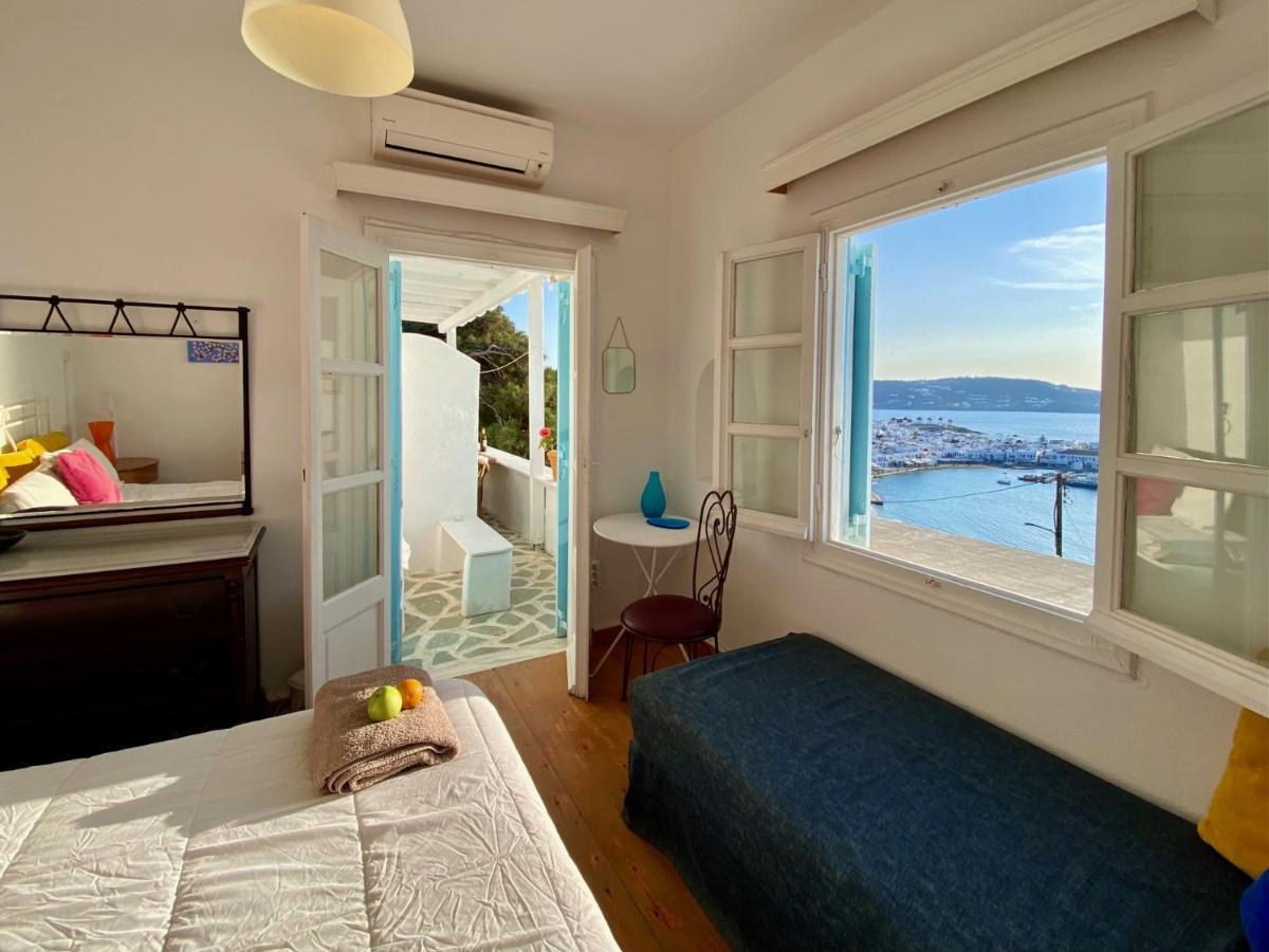 Anemones Sea View Apartment Mykonos Town Ngoại thất bức ảnh