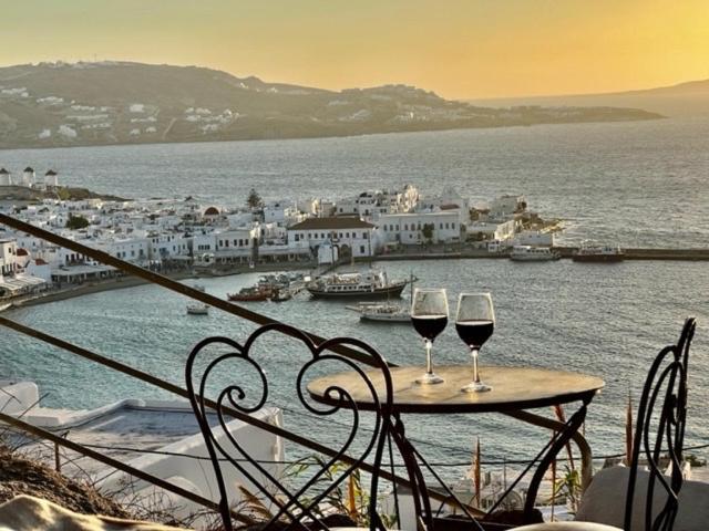 Anemones Sea View Apartment Mykonos Town Ngoại thất bức ảnh