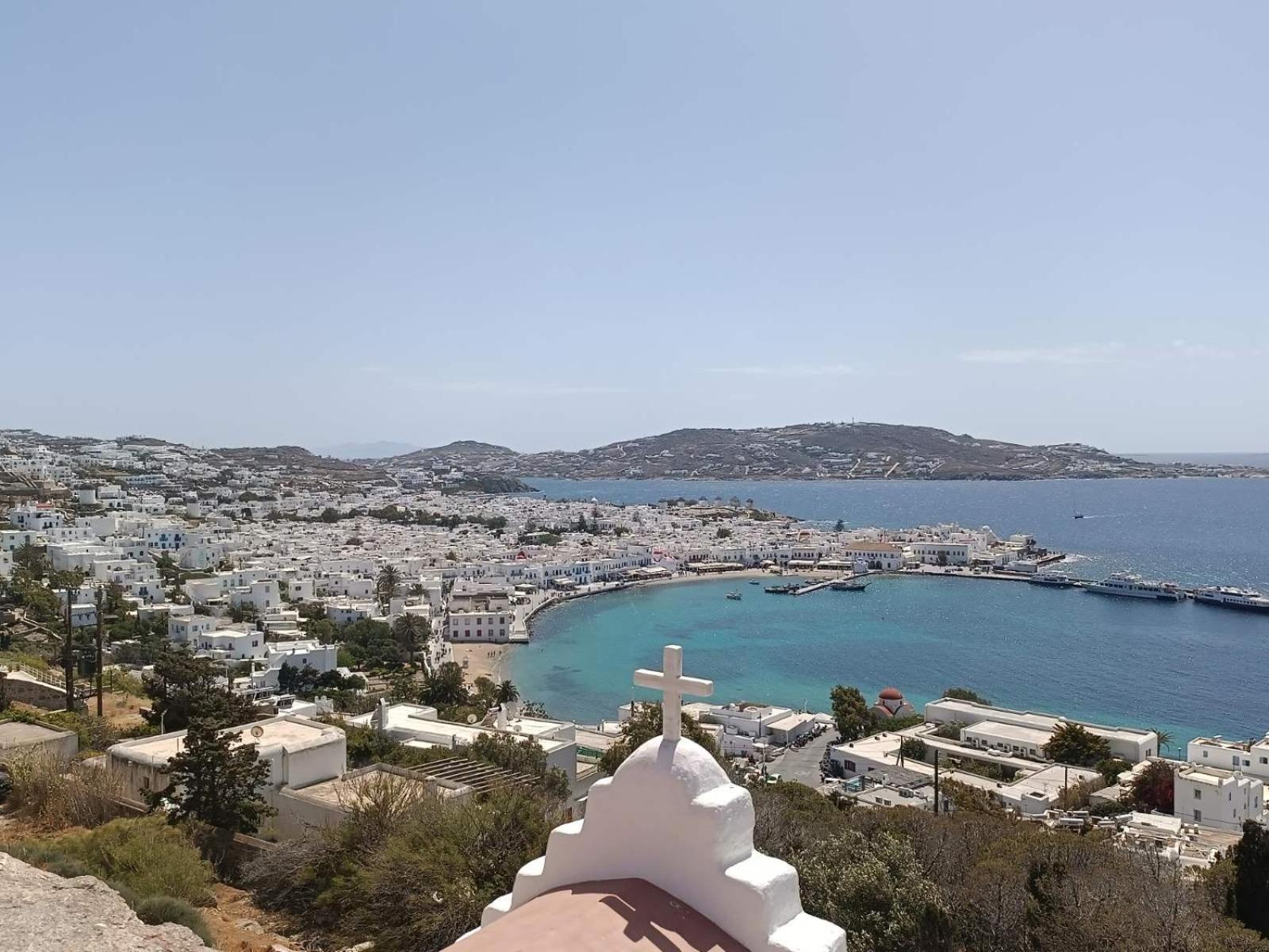 Anemones Sea View Apartment Mykonos Town Ngoại thất bức ảnh